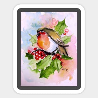 Bird in the garden Sticker